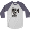 real men love walrus funny 3/4 Sleeve Shirt