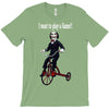 saw trike play a game horror bike T-Shirt