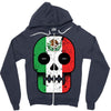 mexico till i die Zipper Hoodie