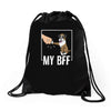 my bff Drawstring Bags