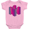 colorful nintendo Baby Bodysuit