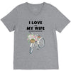 i love when my wife lets me buy another bike V-Neck Tee