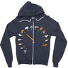 as fast as i can Zipper Hoodie