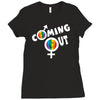 coming out Ladies Fitted T-Shirt