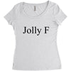 jolly f Women's Triblend Scoop T-shirt