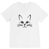 cat V-Neck Tee