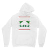 ugly dinosaur christmas Unisex Hoodie