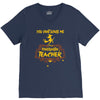 kindergarten teacher1 V-Neck Tee