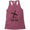 big fan Racerback Tank