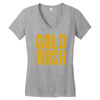 gold rush  official discovery channel merchandise alaska mining Women's V-Neck T-Shirt