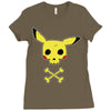pikachu (3) Ladies Fitted T-Shirt