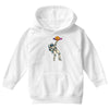 astronaut basketball planet Youth Hoodie