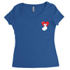 love more pocket Women's Triblend Scoop T-shirt