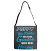 Poppy Was Created because Grankids Need Real Heroes Adjustable Strap Totes