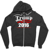 trump for president election 2016 Zipper Hoodie