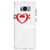 i love heart bass guitar music Samsung Galaxy S8 Plus