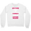 god found autism moms Crewneck Sweatshirt