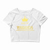 king of wakanda Crop Top