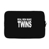 real men make twins (2) Laptop sleeve