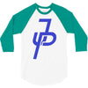 jake paul blue 3/4 Sleeve Shirt