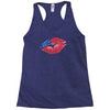 4th of July Lip Racerback Tank
