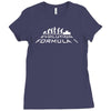 evolution formula funny Ladies Fitted T-Shirt