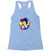 lesbian pride dragon Racerback Tank