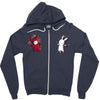 listen to your conscience Zipper Hoodie