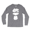 disney mens t shirt paper rock scissors mickey disneyland funny Long Sleeve Shirts