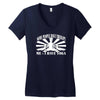 yoga inspired Women's V-Neck T-Shirt