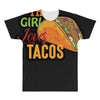 this girl likes tacos All Over Men's T-shirt