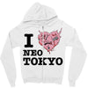 i love neo tokyo Zipper Hoodie