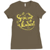 science rules! Ladies Fitted T-Shirt