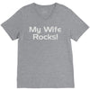 my wife rocks V-Neck Tee