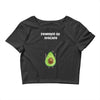 Powered By Avocado Crop Top