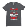 There's This Boy Who Stole My Heart He Calls Me Wife Ladies Fitted T-Shirt