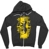 badger crest Zipper Hoodie