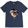 pug life V-Neck Tee