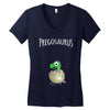 Pregosaurus Boy Women's V-Neck T-Shirt