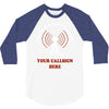 amateur ham radio callsign antenna 3/4 Sleeve Shirt