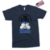 Some Girls Love Diamonds This Girl Loves Balls Exclusive T-shirt