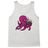 purple octopus playing the bagpipes Tank Top
