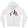 death is magic Zipper Hoodie