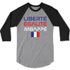Librate Egalite Mbappe France 3/4 Sleeve Shirt