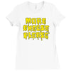 more cheese please Ladies Fitted T-Shirt
