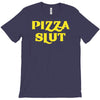 pizza slut funny diet gym workout new T-Shirt