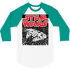 millennium falcon 3/4 Sleeve Shirt
