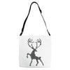 christmas deer Adjustable Strap Totes