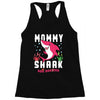 mommy shark doo doo doo family matching Racerback Tank
