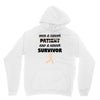 Once a Cancer Patient Now a Cancer Survivor Unisex Hoodie